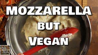 Mozzarella "Cheese" but VEGAN - Super Easy Tasty Recipe