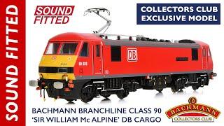 Bachmann Collectors Club | New Product Announcement | DB Cargo Class 90 [CC]