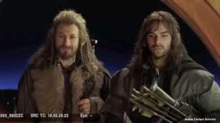 Aidan Turner & Dean O'Gorman Rock & Roll Dwarves Extended