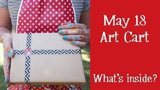 Red's Art Cart - May 18 - Art Subscription Box