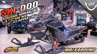 Walkaround | 2025 Ski-Doo Renegade® Adrenaline® with Enduro Package 900 ACE Ice Ripper XT 1.25