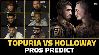 Pros Predict Ilia Topuria vs. Max Holloway Main Event at UFC 308 - MMA Fighting