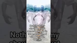 Nothing do my shoulder  I just remember say in two months time, I will be in 300levl. unical#unical