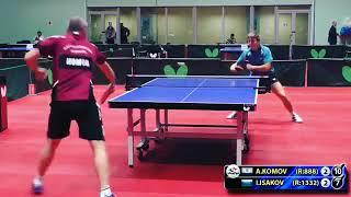 4.ISAKOV - KOMOV RUSSIAN Team Championship #tabletennis #настольныйтеннис @TTStream