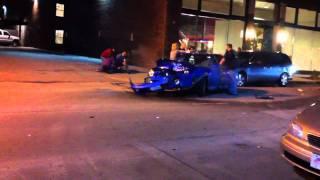 Drunk dumbass crashes his Subaru after losing to a Civic