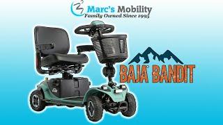 Pride Mobility Baja Bandit - BA140 - Full Review - Fast Portable Outdoor Scooter