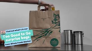 Unboxing our Too Good To Go Bags from Whole Foods Market