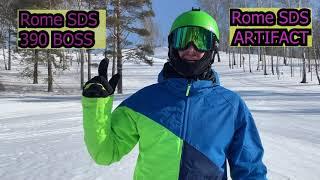 Обзор сноуборда Rome SDS ARTIFACT + Обзор креплений Rome SDS 390 BOSS