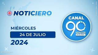  #ENVIVO | NOTICIERO 90 MINUTOS | 24/07/2024 | 1:00 PM | Noticias de Cali Hoy