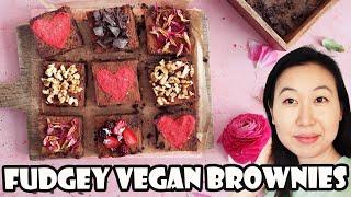 4-INGREDIENT FUDGEY BROWNIES | REFINED SUGAR-FREE WFPB (HOW NOT TO DIE COOKBOOK)