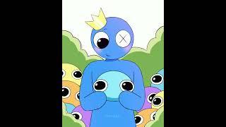 [ Rainbow Friends Chapter 2 ] Squeak squeak nya | Blue & Lookies #shorts #rainbowfriends #animation