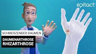 Aktivitäts Daumenbandage | Daumenarthrose | Erklärungen - EPITACT®