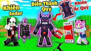 REDHOOD THỬ THÁCH TROLL MỀU BẰNG CHIẾC KHIÊN ÁC QUỶ TRONG MINECRAFT*1 NGÀY REDHOOD LÀM QUỶ KHIÊN