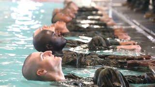 Watch THESE recruits Take on Extreme Combat Water Survival Training!