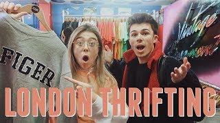 east london thrift shopping with eve cornwell (and a cheeky lil try-on haul)