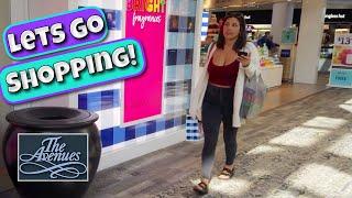 Shopping at The Avenues Mall Jacksonville Florida