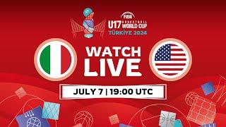 FINAL | Italy v USA | Full Basketball Game | FIBA U17 Basketball World Cup 2024