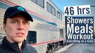 2 Nights in Amtrak Superliner Roomette - The Empire Builder Experience