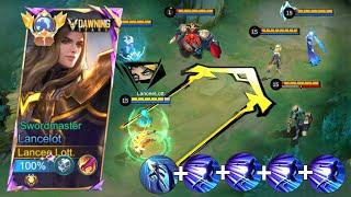 LANCELOT BUFF + NEW WINSTREAK BUILD AND EMBLEM 2024 - Mobile Legends