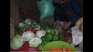 Cooking curry or food recipe of green vegetables || Nepali village