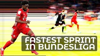 Bundesliga TOP 14 fastest players 20/21 | Alphonso Davies, Erling Haaland, Lewandowski