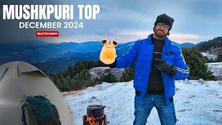 First Snowfall at Mushkpuri top | Murree Nathiagali | December 2024