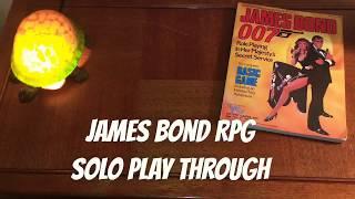 James Bond RPG - Solo Play through