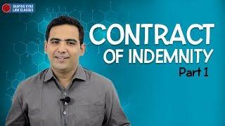 Contract of Indemnity  Part -1| By Advocate Sanyog Vyas | Law Lecture by Advocate Sanyog Vyas