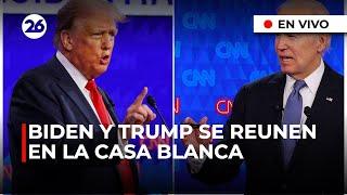 AHORA | BIDEN y TRUMP se reúnen en la CASA BLANCA