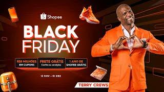 Black Friday Shopee com Terry Crews CANTANDO em português!  | #ShopeeBR