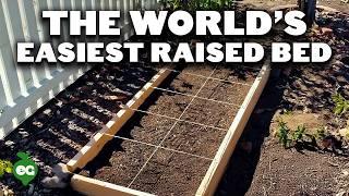 How to Build Cheap, DIY Raised Garden Beds In Under 30 Minutes