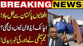 Why Deadline Was Given To Afghan Refugees To Exit Pakistan? | Najam Sethi's Expert Analysis