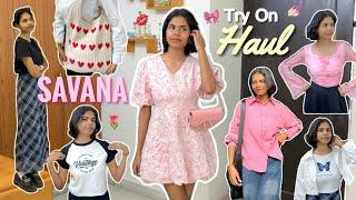 SAVANA TRY ON HAUL  Cute & Aesthetic Outfits for Summer! WEEKEND SALE  #savana #urbanic #haul