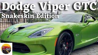 2017 Dodge Viper GTC Snakeskin Edition – Number 25 of 25!