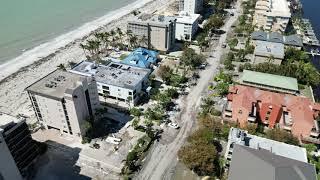 Hurricane Ian Aftermath - Vanderbilt Beach, Naples, Florida - Drone Flyover