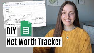 Beginner Friendly DIY Net Worth Tracker | Google Sheets