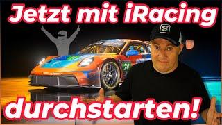 Deine erste iRacing Saison mit 63€ und damit in die GT3 Klasse aufsteigen.