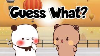 Guess What Peachu Wants! | BubuDudu | GomuPeachu | BearPanda | Cute Couples | Love