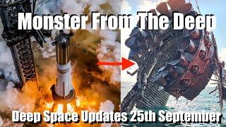 Monster Booster Raised From Deep Sea By SpaceX - Deep Space Updates September 25th