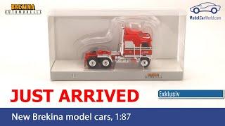 Brekina 1:87 Just arrived - exklusive for Model Car World - Kenworth K 100 Aerodyne