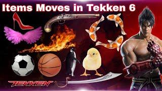 Item Move Tekken 6 all characters