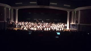 Fieldstone Middle School Combined 7th Grade Band, Orchestra, and Chorus - 2018 Winter Concert