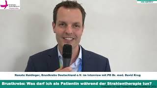 SENO 2023 | Brustkrebs:Was darf ich als Patientin während der Strahlentherapie tun? - PD Dr.med Krug