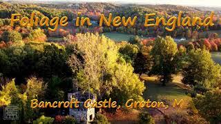 Foliage in New England - Bancroft Castle with DJI Mavic Mini