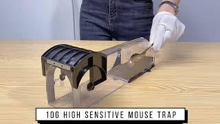 Reusable mouse trap rat No Kill Mice Live Catch Trap humane mouse trap for Indoor Outdoor