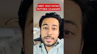 NEET 2025 Latest Update | Paper Pattern Changed | Kshitiz sir #neet #neet2025 #ntalatestupdates