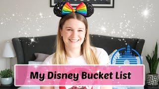 My Disney Bucket List | Charlotte Ruff