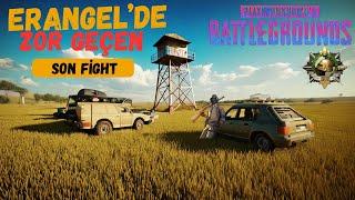 ERANGEL' DE ZORLAYAN SON FİGHT  | PUBG STEAM