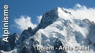 Ski de randonnée : Dolent, Arête Gallet  3820 m