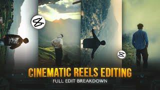 How to EDIT Cinematic reels in Mobile | Capcut | A Complete Tutorial